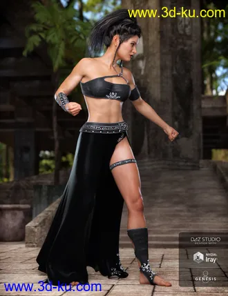 3D打印模型dForce Artemis Outfit Textures的图片