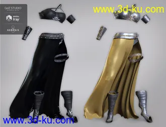 3D打印模型dForce Artemis Outfit Textures的图片