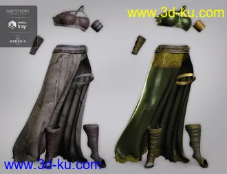 3D打印模型dForce Artemis Outfit Textures的图片