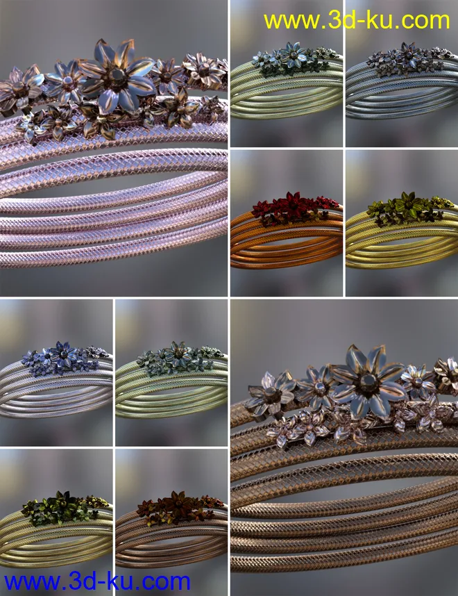 dForce Azura Outfit for Genesis 8 and 8.1 Females模型的图片15