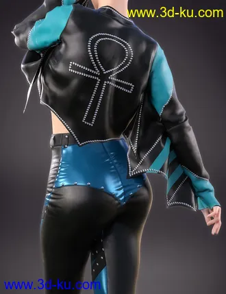 3D打印模型dForce BatWing Style Outfit For Genesis 8 and 8.1 Females的图片