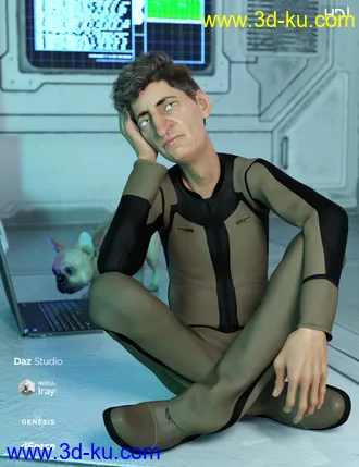 3D打印模型dForce Bridge Officer Outfit Textures的图片