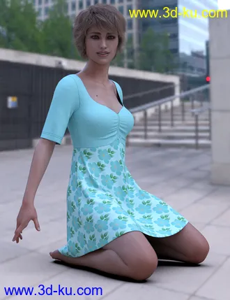 3D打印模型dForce Capri Outfit for Genesis 8 Females的图片