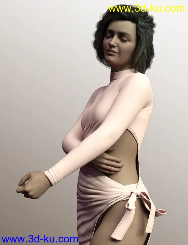 dForce Casual Fashion Outfit for Genesis 8 Females模型的图片2
