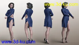 3D打印模型dForce Casual Fashion Outfit for Genesis 8 Females的图片
