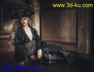 3D打印模型dForce CB Avast Sea Clothing Set for Genesis 8 and Genesis 8.1 Females的图片