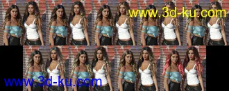 dForce Classic Blowout Hair for Genesis 8 and 8.1 Females模型的图片25