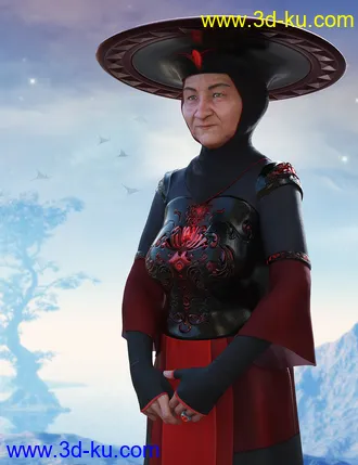 3D打印模型dForce Emissary Outfit for Genesis Females的图片