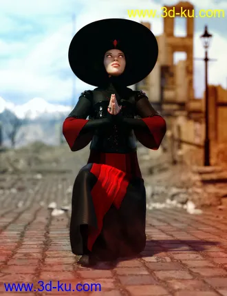 3D打印模型dForce Emissary Outfit for Genesis Females的图片