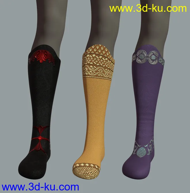 dForce Emissary Outfit for Genesis Females模型的图片8