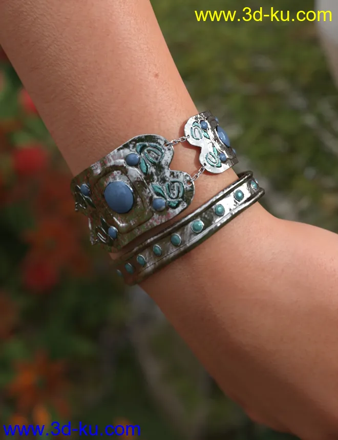 dForce Flower Girl Outfit for Genesis 8 Females模型的图片9