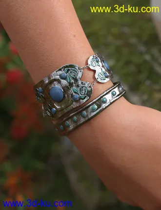 3D打印模型dForce Flower Girl Outfit for Genesis 8 Females的图片