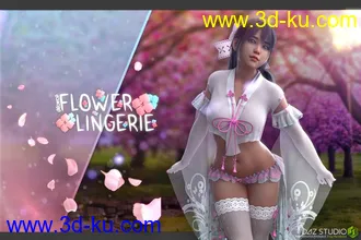 3D打印模型dForce Flower Lingerie G8F的图片