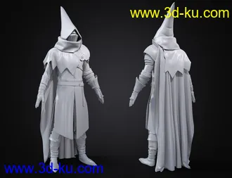 3D打印模型dForce Forlorn Swordsman Outfit for Genesis 8 and 8.1 Males的图片