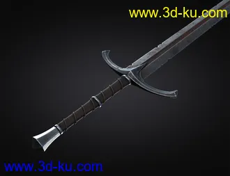 3D打印模型dForce Forlorn Swordsman Outfit for Genesis 8 and 8.1 Males的图片