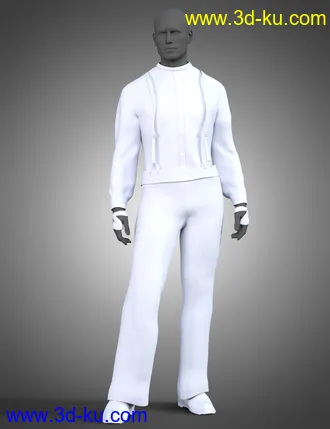 3D打印模型dForce Grit Outfit for Genesis 8 Males的图片