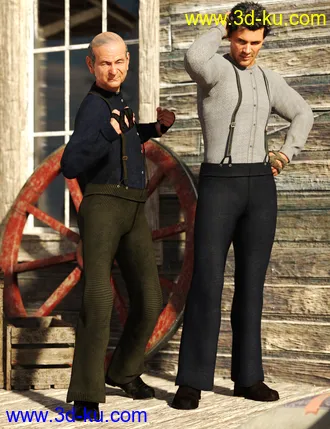 3D打印模型dForce Grit Outfit Textures的图片