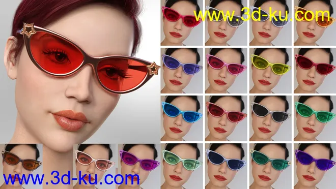 dForce Heidi Outfit for Genesis 8 and 8.1 Females模型的图片4