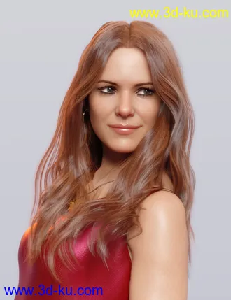 3D打印模型dForce Kensington Hair for Genesis 8 and 8.1 Females的图片