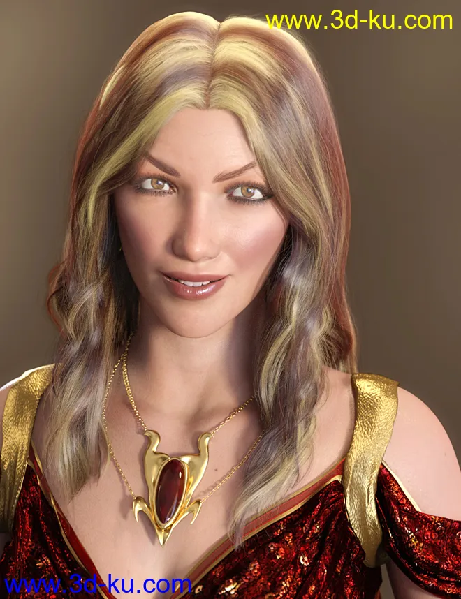 dForce Kensington Hair for Genesis 8 and 8.1 Females模型的图片9