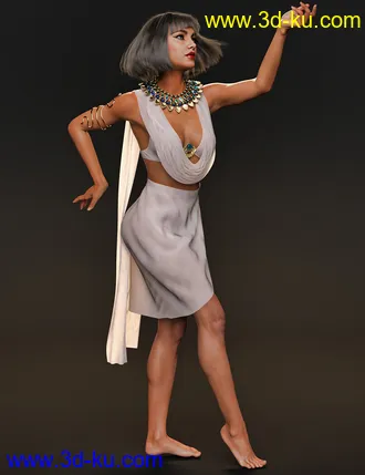 3D打印模型dForce Majestic Nile for Genesis 8 Females的图片