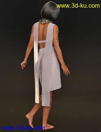 3D打印模型dForce Majestic Nile for Genesis 8 Females的图片