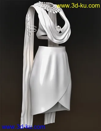 3D打印模型dForce Majestic Nile for Genesis 8 Females的图片