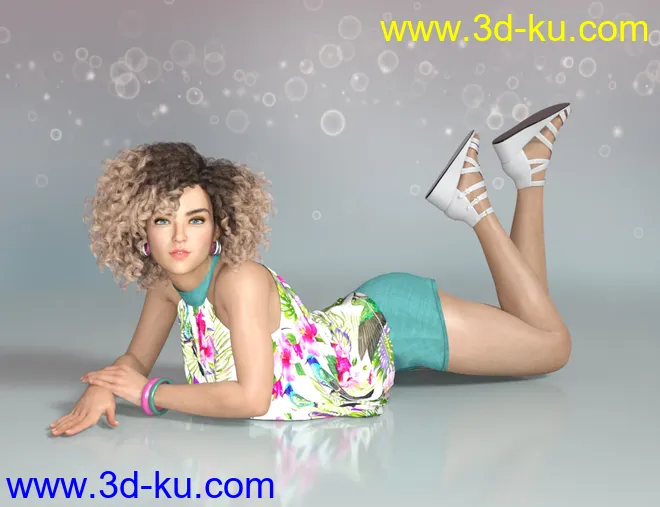 dForce Miami Shores Set for Gensis 8 Female(s)模型的图片12