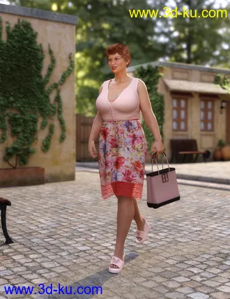 3D打印模型dForce Midsummer Outfit for Genesis 8 Female(s)的图片