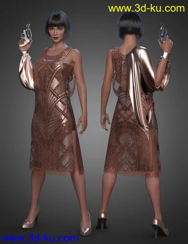 dForce Moonlight Texture Addon模型的图片4