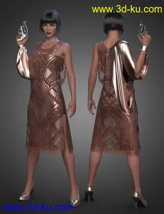 3D打印模型dForce Moonlight Texture Addon的图片