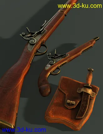 3D打印模型dForce Mountain Trapper Outfit for Genesis 8 Male的图片