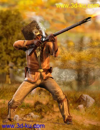 3D打印模型dForce Mountain Trapper Outfit for Genesis 8 Male的图片