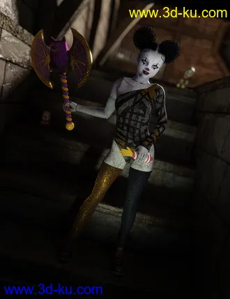 3D打印模型dForce Retro Catsuit Textures Vol 2的图片