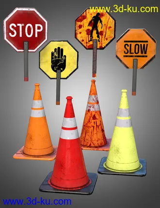 3D打印模型dForce Road Work Outfit for Genesis 8 Males的图片