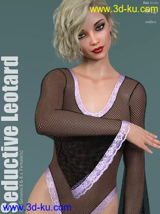 3D打印模型dforce Seductive Leotard for G8F & G8.1F的图片