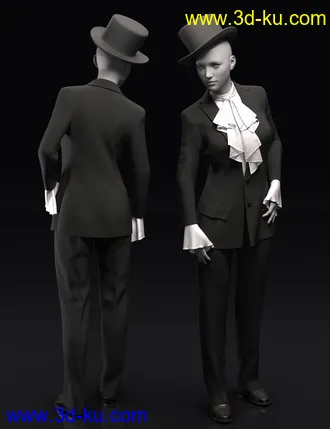 3D打印模型dForce Signature Style Outfit for Genesis 8 Females的图片