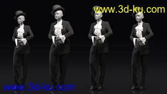 3D打印模型dForce Signature Style Outfit for Genesis 8 Females的图片