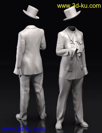 3D打印模型dForce Signature Style Outfit for Genesis 8 Females的图片