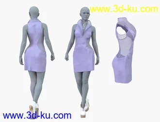 3D打印模型dForce Sizzler Outfit for Genesis 8 Females的图片