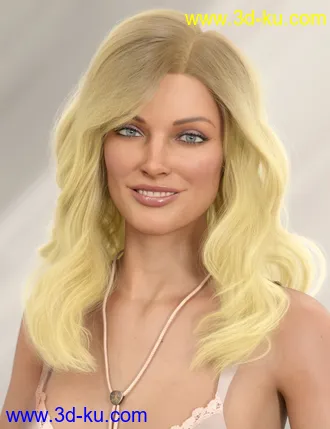 3D打印模型dForce Suzina Hair for Genesis 8 and 8.1 Females的图片