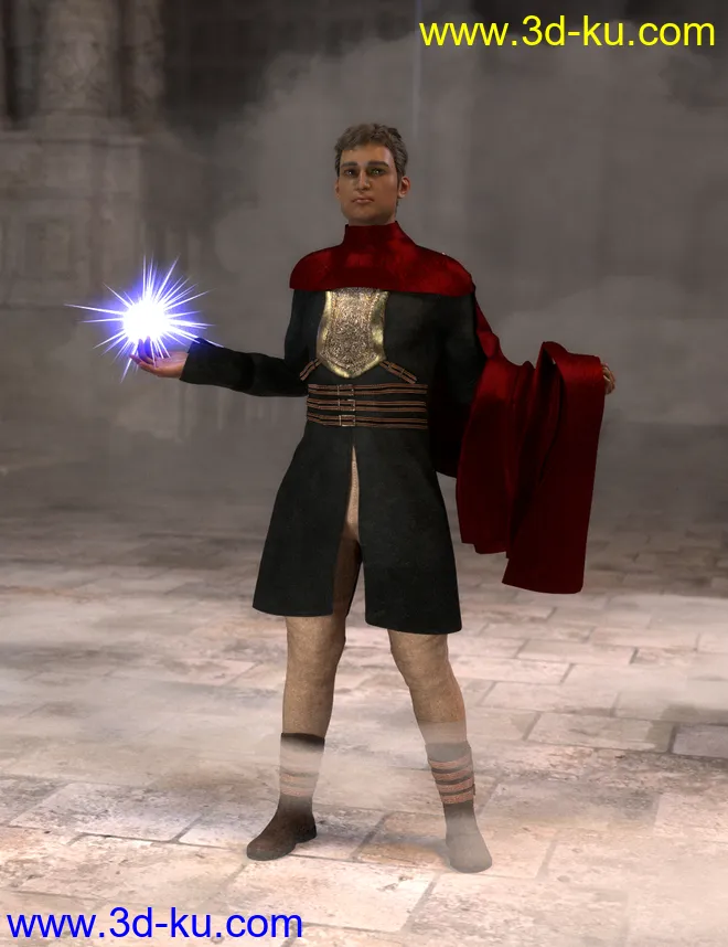 dForce SY Capes II for Genesis 8模型的图片7