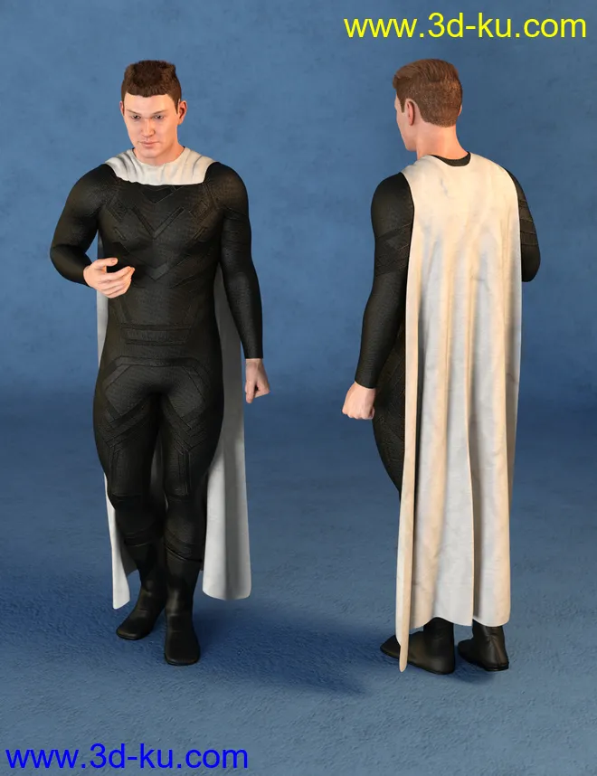dForce SY Capes II for Genesis 8模型的图片14