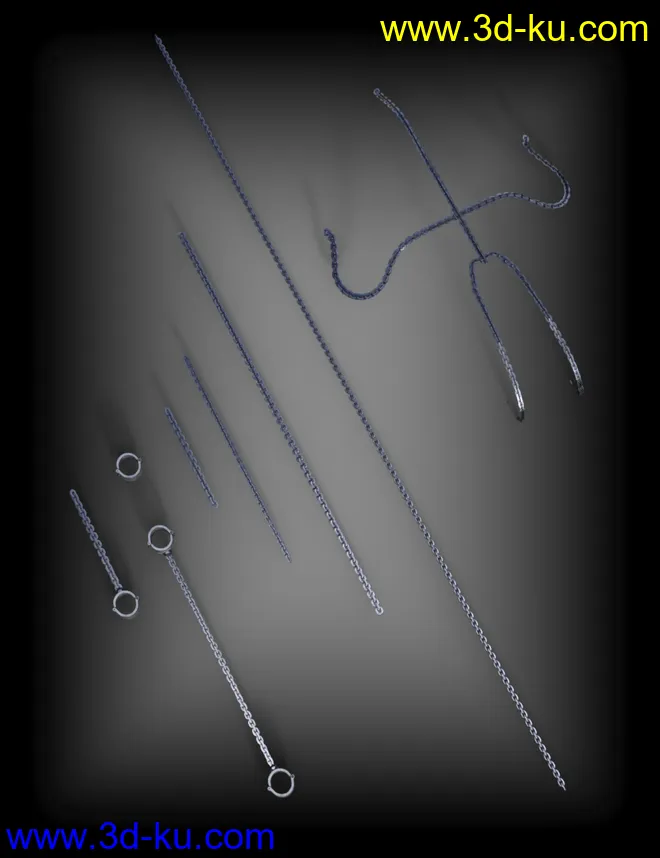 dForce SY Shackled 3! for Genesis 8模型的图片11
