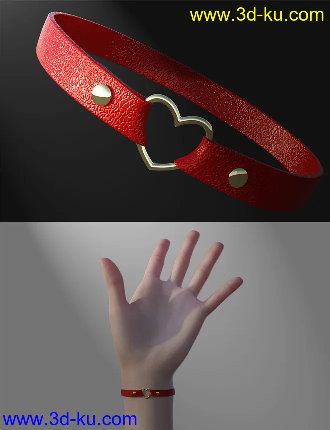 dForce SYee Cute Princess Dress for Genesis 8 Females模型的图片6