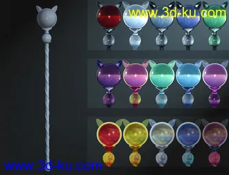 3D打印模型dForce SYee Cute Princess Dress for Genesis 8 Females的图片