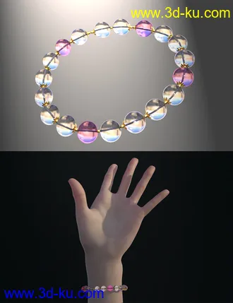 3D打印模型dForce SYee Cute Princess Dress for Genesis 8 Females的图片