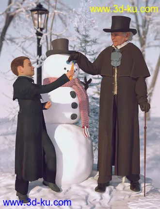 3D打印模型dForce Timeless Carol Outfit Textures的图片