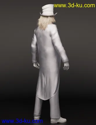 3D打印模型dForce Victorian Gentleman Outfit for Genesis 8 and 8.1 Males的图片