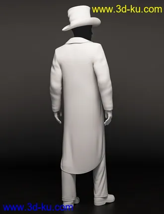 3D打印模型dForce Victorian Gentleman Outfit for Genesis 8 and 8.1 Males的图片